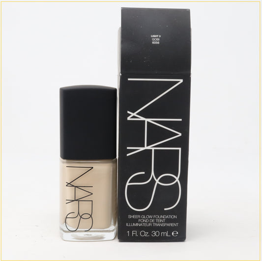 NARS 納斯透薄亮彩粉底液 SHEER GLOW FOUNDATION #GOBI / #MONT BLANC 30ML