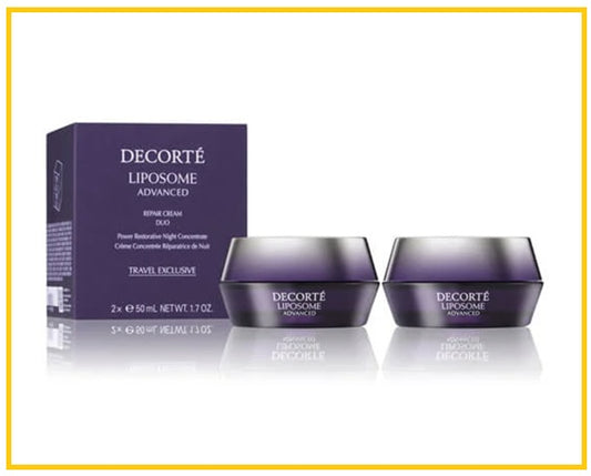 COSME DECORTE 黛珂紫瓶修護乳面霜套裝 LIPOSOME ADVANCED REPAIR CREAM DUO SET 50G X2