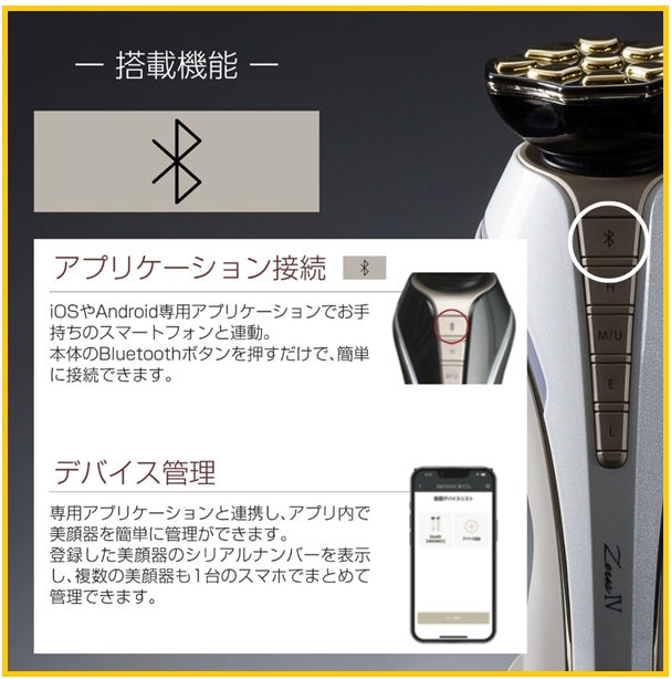 ARTISTIC & CO 宙斯第四代拉提緊致美容儀(贈送PE精華40毫升 X1) DR ARRIVO ZEUS IV BEAUTY DEVICE (WITH PE SERUM 40ML X1) #MATTE BLACK / #MATTE WHITE