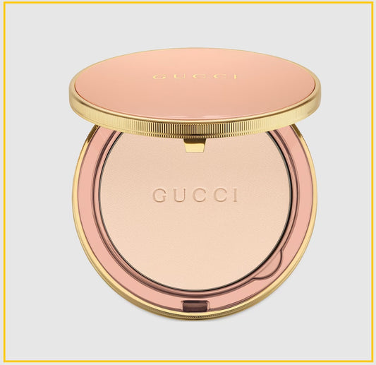 GUCCI 古馳天然啞光蜜粉餅 POUDRE DE BEAUTE MAT NATUREL FACE POWDER #0.5 / #01 10G