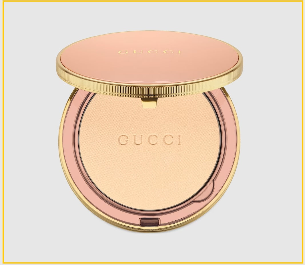 GUCCI 古馳天然啞光蜜粉餅 POUDRE DE BEAUTE MAT NATUREL FACE POWDER #0.5 / #01 10G