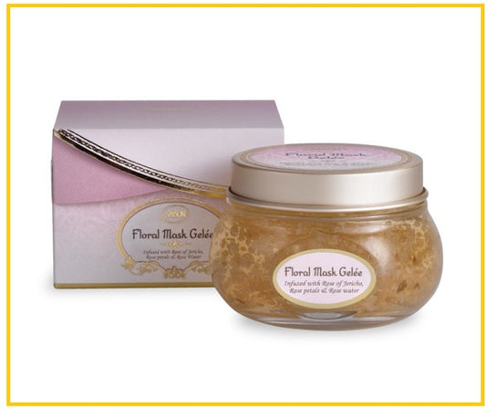 SABON 清新瑩亮玫瑰花瓣保濕面膜 FLORAL GELEE MASK 125ML