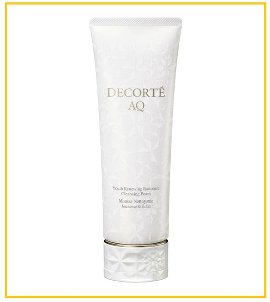 DECORTE 黛珂舒活潔面洗顏霜 AQ YOUTH RENEWING RADIANCE CLEANSING FOAM 125G
