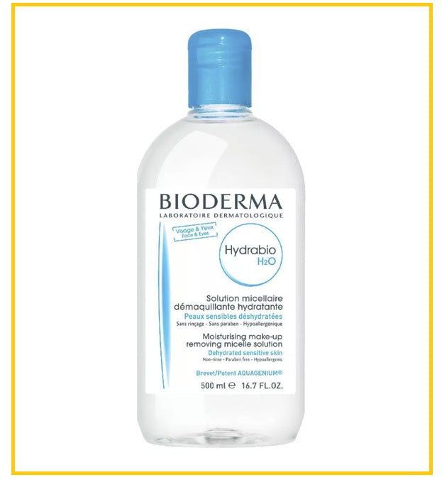 BIODERMA 貝德瑪保濕卸妝潔膚水 HYDRABIO H2O SOLUTION MICELLAIRE LOTION 500ML