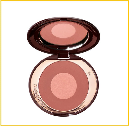 CHARLOTTE TILBURY 夏洛特雙色腮紅胭脂 CT CHEEK TO CHIC TWO TONE POWDER BLUSH #FIRST LOVE / #PILLOW TALK 8G