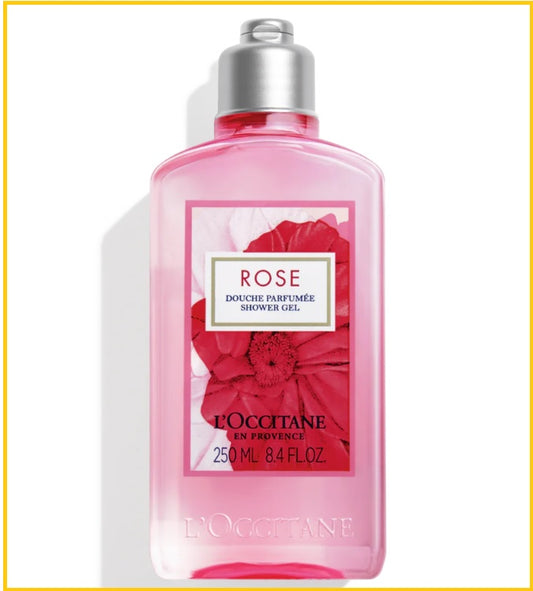 L'OCCITANE 歐舒丹玫瑰瑰香之心沐浴啫喱 LOCCITANE ROSE SHOWER GEL 250ML