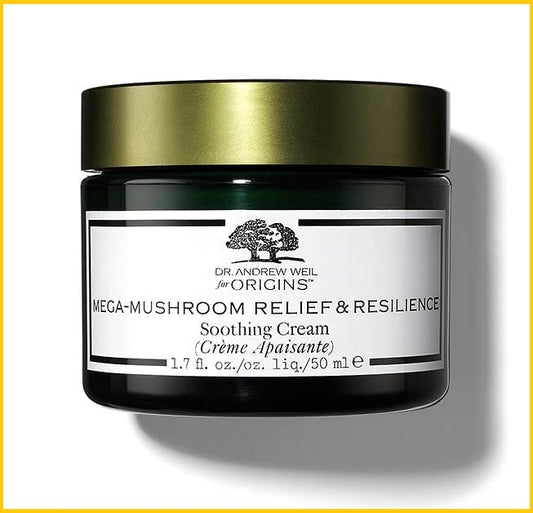 ORIGINS 悅木之源靈芝菇菌抗逆健膚紓緩面霜 MEGA MUSHROOM RELIEF & RESILIENCE SOOTHING CREAM 50ML
