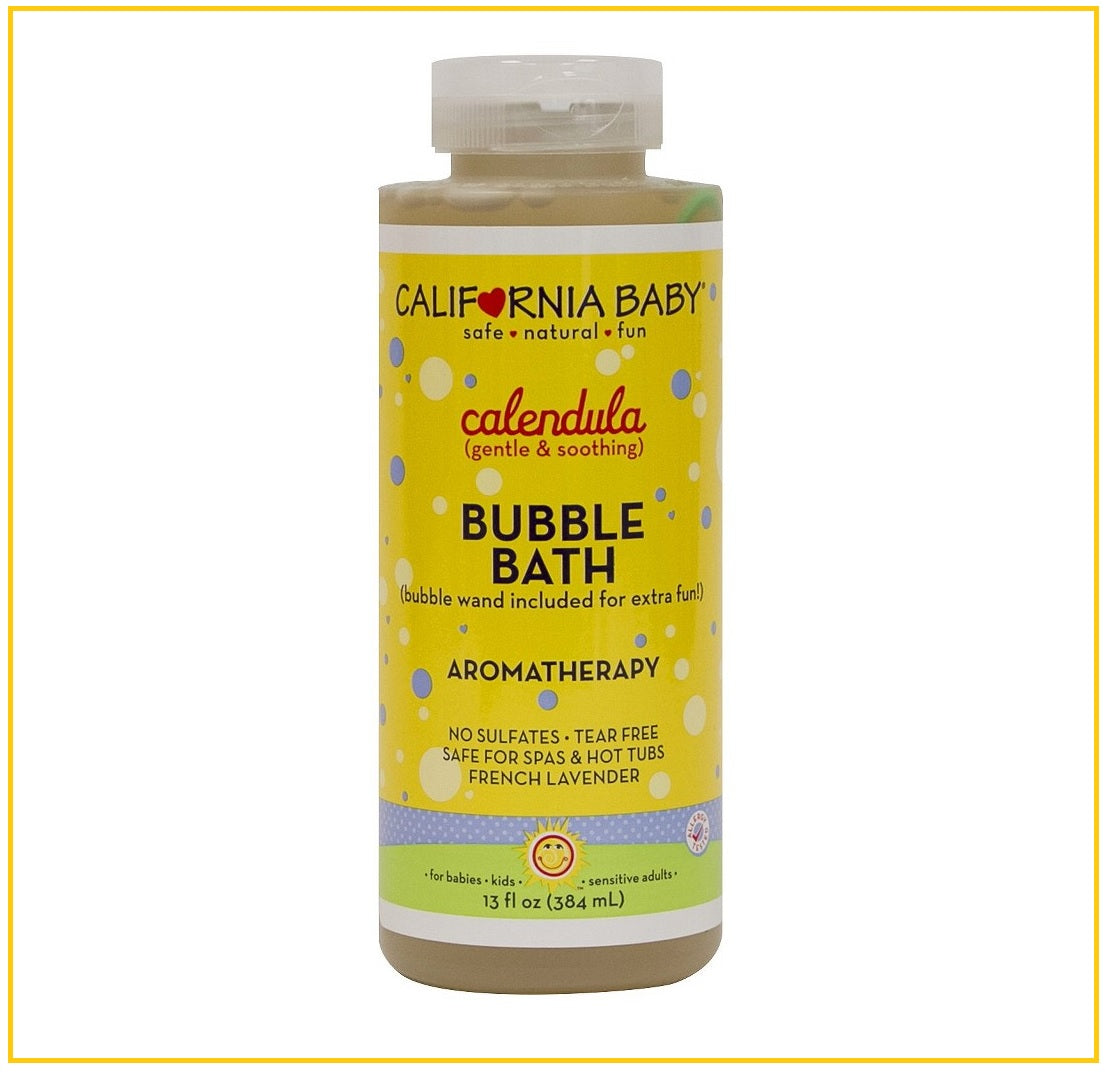 CALIFORNIA BABY 美國加州寶寶金盞花香薰泡泡浴 CALENDULA BUBBLE BATH 384ML