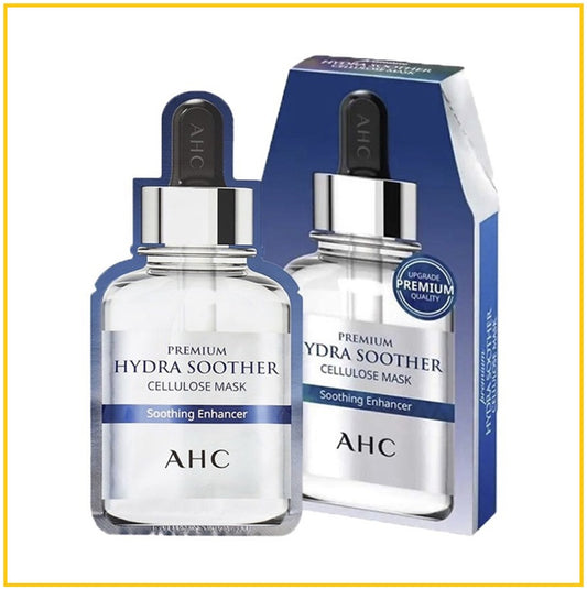 AHC 玻尿酸補水面膜5片套裝 PREMIUM HYDRA SOOTHER CELLULOSE MASK 5 SHEETS