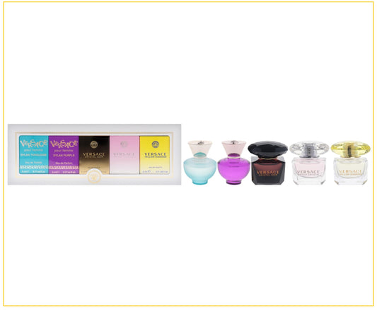 VERSACE 范思哲香水小樣五件套裝 LADIES FRAGRANCES MINI GIFT DUO SET 5ML X5