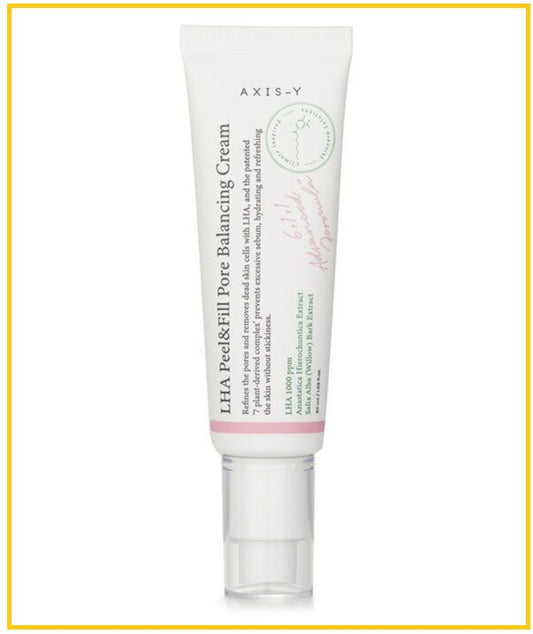 AXIS-Y 去角質填毛孔平衡霜 LHA PEEL & FILL PORE BALANCING CREAM 50ML