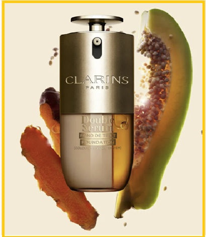 CLARINS 嬌韻詩雙萃粉底液 DOUBLE SERUM FOUNDATION #D5N / #L6W / #M1W / #M2N / #M3N 30ML
