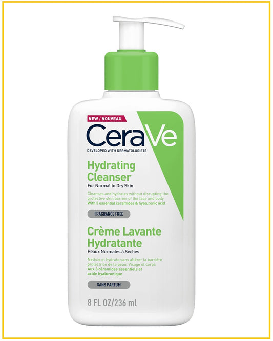 CERAVE 適樂膚溫和保濕潔膚露 HYDRATING CLEANSER 236ML