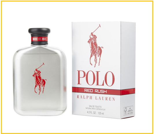 RALPH LAUREN 拉夫勞倫馬球狂熱版男士淡香水 POLO RED RUSH MEN EDT 125ML