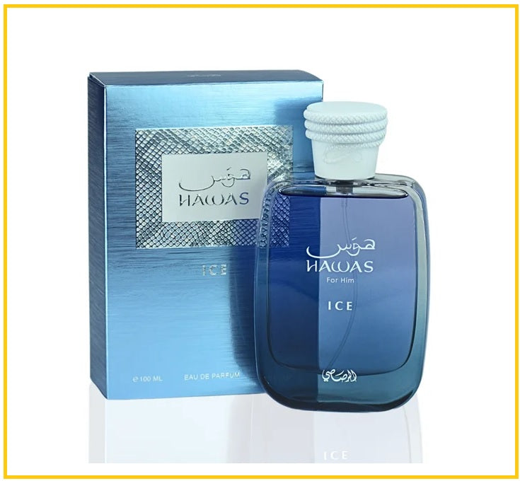 RASASI HATEM 拉莎斯哈特姆男士濃香水 ICE FOR MEN EDP 100ML