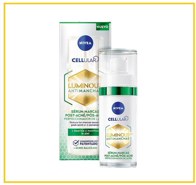 NIVEA 妮維雅小綠管祛痘印淡斑精華 CELLULAR LUMINOUS 630 SERUM POST ACNE 30ML