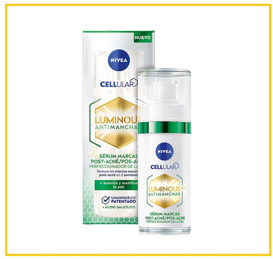 NIVEA 妮維雅小綠管祛痘印淡斑精華 CELLULAR LUMINOUS 630 SERUM POST ACNE 30ML
