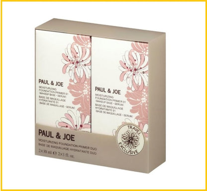 PAUL ＆ JOE MOISTURIZING FOUNDATION PRIMER S #01 DUO SET 30ML X2 防曬隔離霜套裝