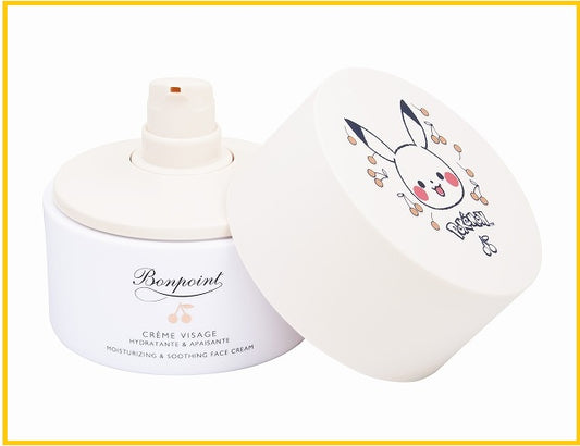 BONPOINT X POKEMON 小小寶可夢聯名乳霜面霜 (按壓版) MOISTURIZING & SOOTHING FACE CREAM 50ML