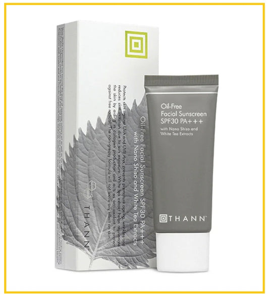 THANN 天然紫蘇防曬霜 OIL FREE FACIAL SUNSCREEN SPF30 40G