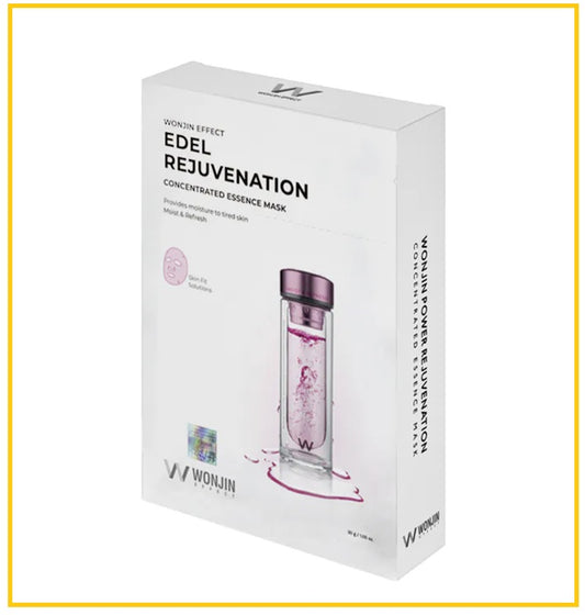 WONJIN 原辰植物細胞復顔面膜10片裝 EFFECT EDEL REJUVENATION CONCENTRATED ESSENCE MASK 10 SHEETS