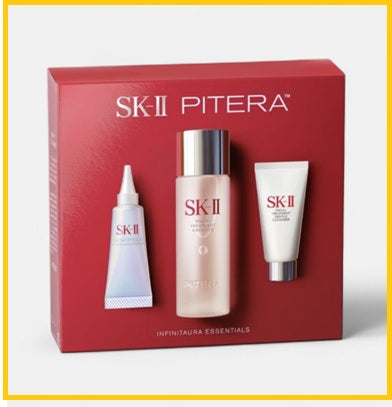 SK-II 中樣潔面神仙水小燈泡三件套裝 SK2 PITERA INFINITAURA ESSENCE TRIAL KIT DUO SET