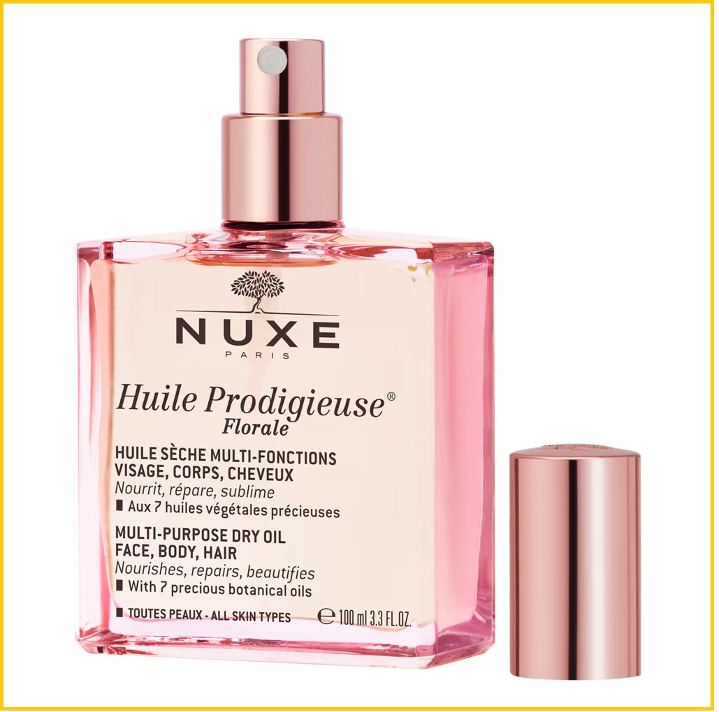 NUXE 巴黎歐樹花香多效護理油 HUILE PRODIGIEUSE FLORALE MULTIPURPOSE DRY OIL 100ML