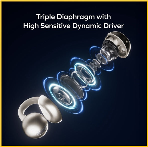 MOMAX 翻譯無線降噪夾耳式耳機 1-VIBE CLIP M.IN.D #BLACK / #ORANGE / #SILVER BT15D