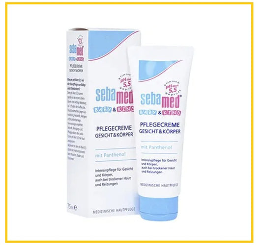 SEBAMED 施巴嬰幼兒面霜 BABY & KIND PFLEGECREME GESICHT & KORPER 75ML