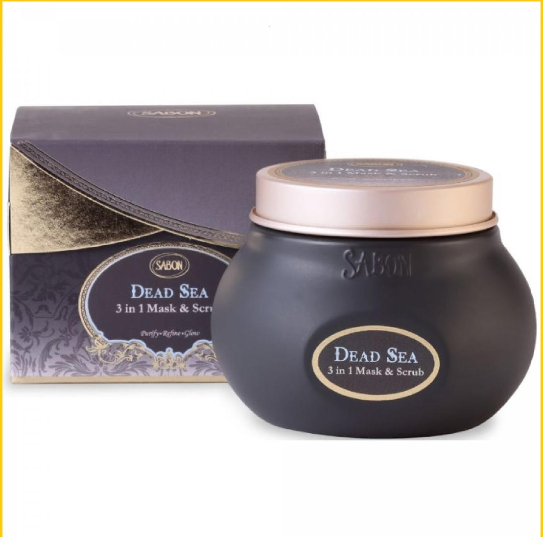 SABON DEAD SEA 3 IN 1 FACIAL SCRUB MASK 200ML 死海三合一磨砂面膜