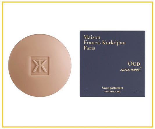 MAISON FRANCIS KURKDJIAN 庫爾吉安烏木絲緞心情香水皂 MFK OUD SATIN MOOD SCENTED SOLID SOAP 150G
