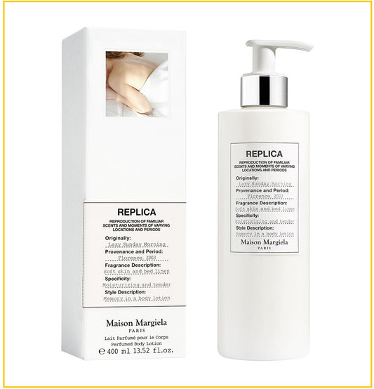 MAISON MARGIELA 馬丁馬吉拉慵懶週末身體乳 MMM LAZY SUNDAY MORNING BODY LOTION 400ML