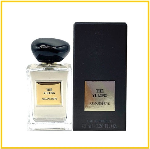 GIORGIO ARMANI 阿瑪尼玉龍茶香香水 PRIVE THE YULONG EAU DE TOILETTTE MINIATURE 7.5ML