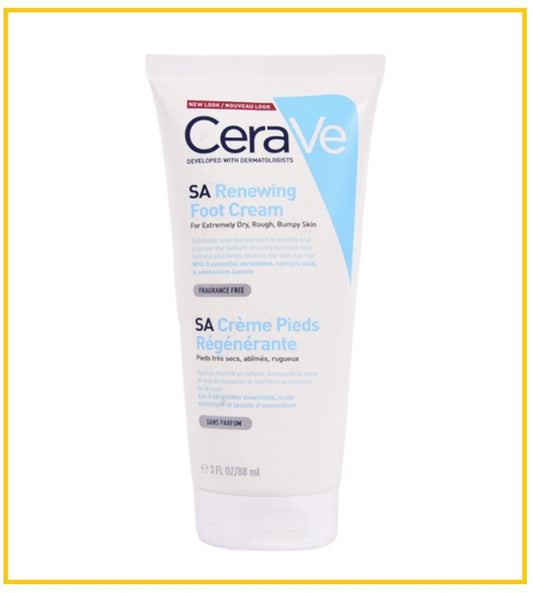 CERAVE 適樂膚水楊酸再生護腳霜 RENEWING S A FOOT CREAM 88ML