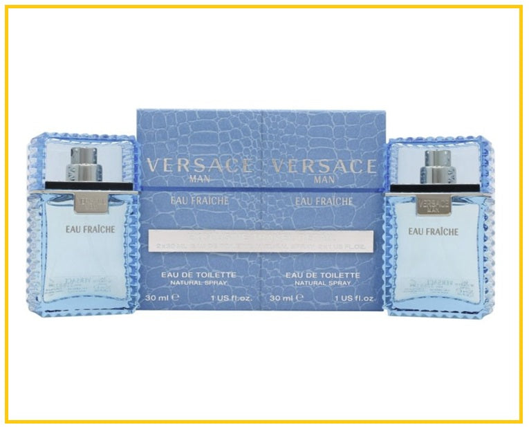 VERSACE 范思哲雲淡風輕男性淡香水套裝 EAU FRAICHE MAN EDT DUO SET 30ML X2