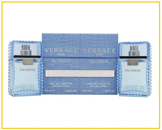 VERSACE 范思哲雲淡風輕男性淡香水套裝 EAU FRAICHE MAN EDT DUO SET 30ML X2