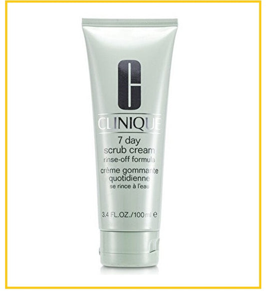 CLARINS 嬌韻詩水溶性七日按摩霜 7 DAY SCRUB CREAM RINSE OFF FORMULA 100ML