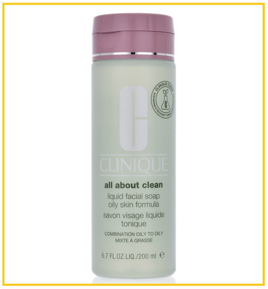 CLARINS 嬌韻詩清爽型洗面液 LIQUID FACIAL SOAP-OIL SKIN FORMULA 200ML