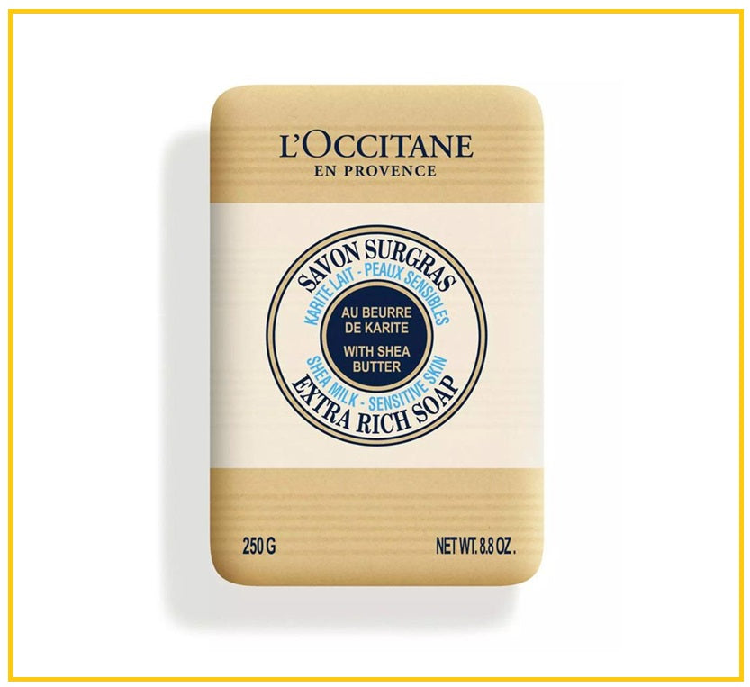 L'OCCITANE 歐舒丹乳木果牛奶護膚皂 LOCCITANE SHEA BUTTER SKIN SOAP MILK 250G