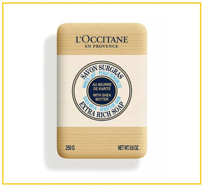 L'OCCITANE 歐舒丹乳木果牛奶護膚皂 LOCCITANE SHEA BUTTER SKIN SOAP MILK 250G