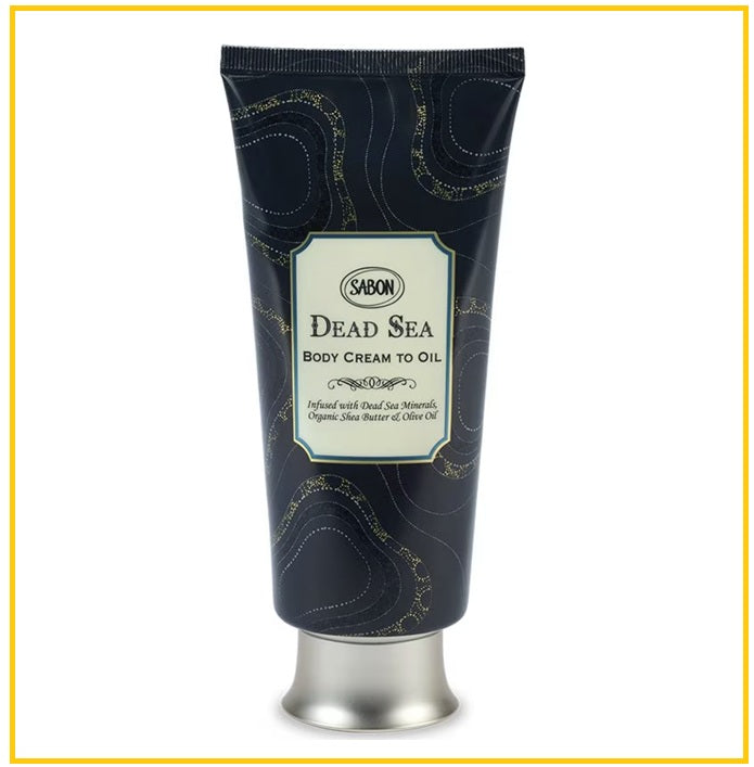 SABON 死海療癒細膩身體潤膚霜 DEAD SEA CREAM TO OIL 200ML