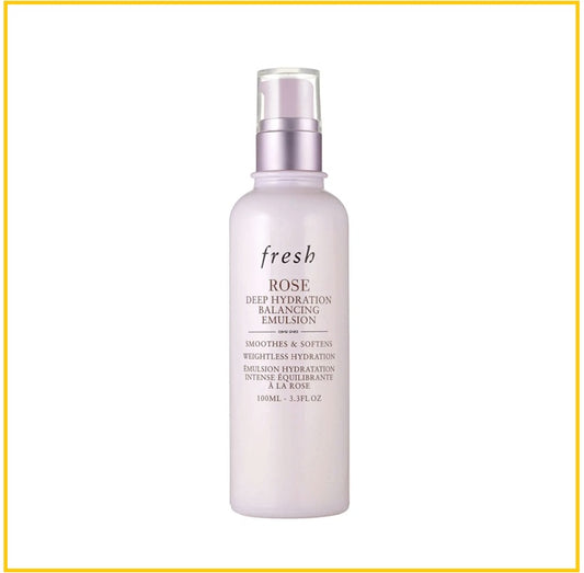FRESH 馥蕾詩玫瑰深層保濕平衡乳液 ROSE & HYALURONIC ACID DEEP HYDRATION BALANCING EMULSION 100ML