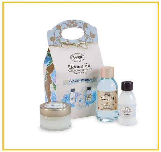 SABON 野茉莉三件組套裝 WELCOME KIT JASMINE DUO SET