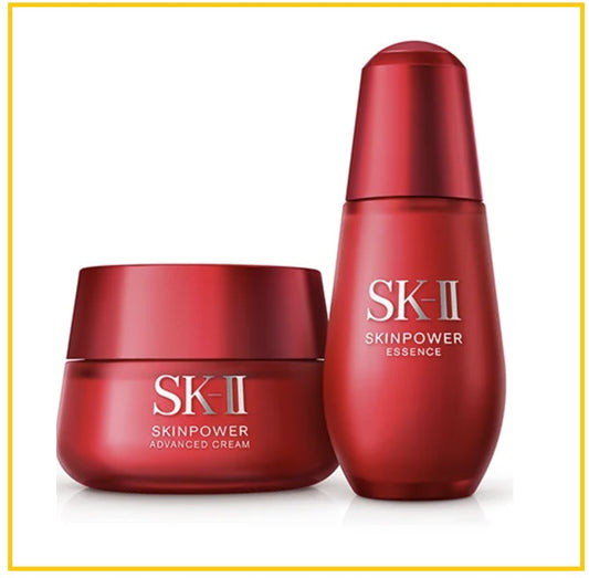 SK-II 滋潤乳霜小紅瓶精華套裝 SK2 SKINPOWER ESSENCE & CREAM DUO SET
