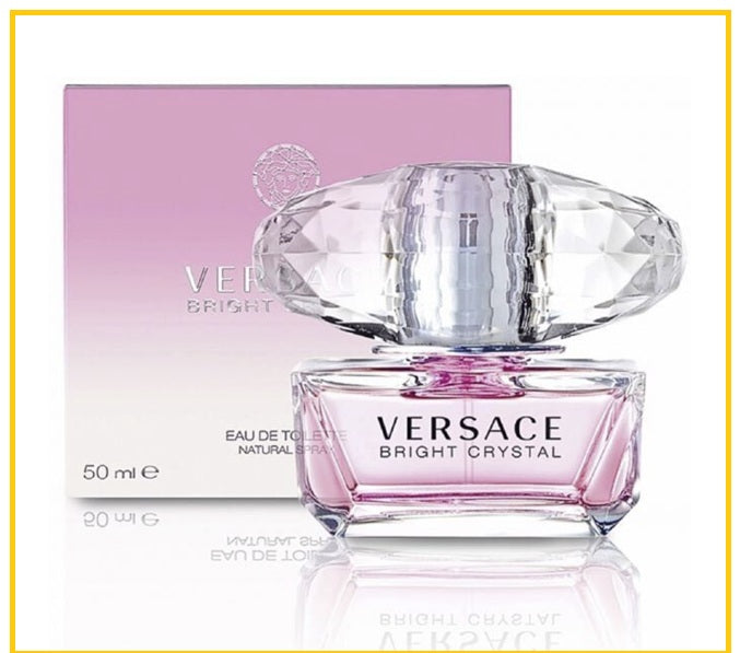 VERSACE 范思哲晶鑽粉鑽女士淡香水 BRIGHT CRYSTAL EAU DE TOILETTE SPRAY 30ML / 50ML / 90ML