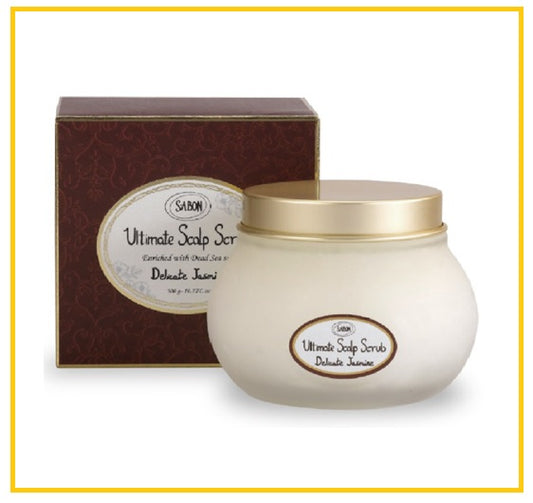 SABON 嬌貴茉莉死海鹽頭皮磨砂膏 HAIR ULTIMATE SCALP SCRUB DELICATE JASMINE 300G