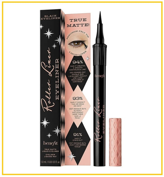 BENEFIT 貝玲妃俏佳人霧面眼線筆 ROLLER EYELINER #BLACK 1ML