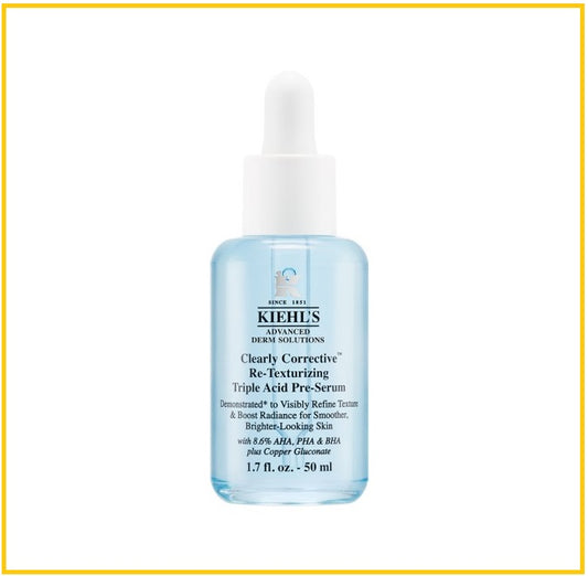 KIEHL'S KIEHLS 契爾氏激光三酸煥膚精華液 CLEARLY CORRECTIVE RE-TEXTURIZING TRIPLE ACID PRE SERUM 50ML