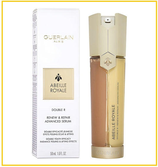 GUERLAIN 嬌蘭帝皇蜂姿升級版再生修護雙管精華 ABEILLE ROYALE DOUBLE R RENEW &REPAIR ADVANCED SERUM 50ML