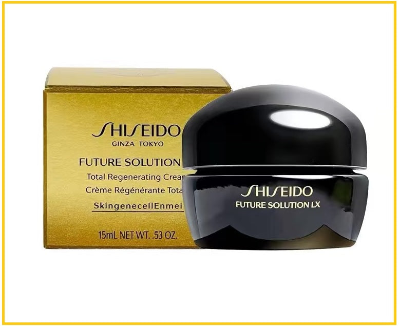 SHISEIDO 資生堂時光琉璃晚霜小樣 FUTURE SOLUTION LX TOTAL REGENERATING CREAM 15ML